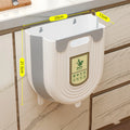 Foldable Hanging Trash Can – Cabinet Door & Countertop Waste Bin for Kitchen, Bathroom & Bedroom